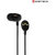 Raptech Black Wired In the Ear Earphones With Mic 3.5mm Jack Compatible With All