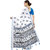 Eka Lifestyle Women's Linen Blue Printed Saree