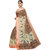 Eka Lifestyle Women's Linen Brown Printed Saree