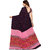 Eka Lifestyle Women's Georgette Pink Printed Saree