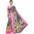 Eka Lifestyle Women's Linen Pink Printed Saree