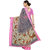 Eka Lifestyle Women's Linen Pink Printed Saree