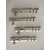 One10 XYLO TOWER BOLT 8 INCH SATIN SILVER FINISH SET OF 4 PCS