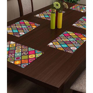                       Revexo Table Mat Set of 06 pcs                                              