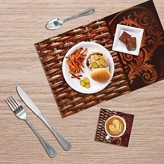                       Revexo Table Mat Set of 06 pcs                                              