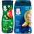 Gerber Cereal & Puffs Combo (Pack of 2) - Rice & Banana Apple Cereal + Apple Puffs