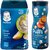 Gerber Cereal & Puffs Combo (Pack of 2) - Rice & Banana Apple Cereal + Sweet Potato Puffs