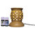 Pujya designs Ethnic Electric Aroma Diffuser Set Round Shape Burner - Free Fragrance Lemongrass  Design 1