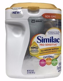 Similac Pro-Sensitive Infant Formula (HMO) (Non-GMO) - 964G (34oz) (USA)
