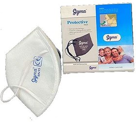Sigma RN95 Face Mask, Pack of 5