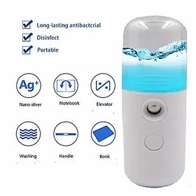 Samurai Mini Nano Mist Sanitizing Spray Automatic Electric Machine For Car/Office/Home/Commercial Use/School - Pack of 2