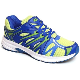 Buy VIJAYANTI PU RUNNING SHOES-BLUE 