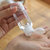 Wonder Star Empty Plastic Transparent Refillable Flip Top Cap Bottle for hand sanitizer (30ml, White) - Set of 20