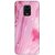 OnHigh Designer Printed Hard Back Cover Case For Redmi Note 9 Pro / Note 9 Pro Max, Plain Pink Marble