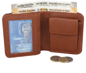 Pure Leather Wallet/Purse For Men Genuine Leather Wallet/Pure for Gents Stylish Leather Tri-Fold Wallet/Purse for Man