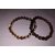 Shubh Sanket Vastu Crsytal Smokey 8 mm Beads Bracelet 3 inches