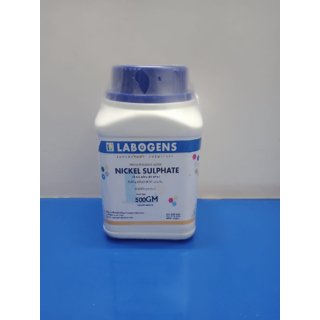 LABOGENS NICKEL SULPHATE (hexahydrate) 500GM LABOGENS NICKEL SULPHATE (hexahydrate) 500GM