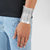 MissMister Silver plated Bracelet Handcuff kada Women
