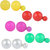 MissMister Acrylic Both side wearable 5 colours earring Combo Women Girls