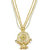 MissMister Gold plated Pearl Necklace Women