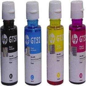 HP GT51 GT52 4 Color Set Genuine Official Original Ink Bottle For GT 5820 5812