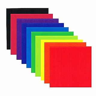 Vardhman 200 pcs Multicolor Both Side 300 GSM Origami PaperSize 14 x 14 cm  for Origami Scrapbooking Hobby Crafts Project Work etc.