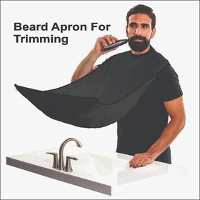 Beared apron for trimming beard cum shaving apron