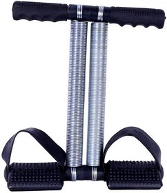 Double Spring Tummy Trimmer Fitness Equipment Waist Trimmer Black For Men And Women Ab Exerciser