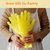 Alciono Yellow Magic Washing Silicone Gloves Reusable with Scrubber for Cleaning, Dish Washing, Kitchen, Bathroom Pack 1
