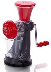 Nano Fruits and Vegetable Juicer with Steel Handle (red)
