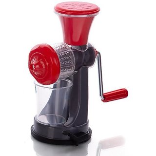 Nano Fruits and Vegetable Juicer with Steel Handle (red)