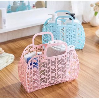 plastic basket purse