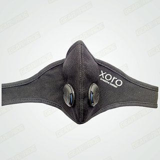 XORO Reusable Nose Mask with Activated Carbon Filter - VALVE 'WITH VALVE' GEAR N RIDE