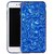 GoPerfect Bling Shall Marble Glass Back Cover For  iPhone 6 Plus (Blue)