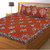 RRJAIPUR Double QUEEN Bedsheet with 2 Pillow Cover (Cotton)