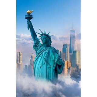 Style Ur Home - Seven Wonders Magnificent statue of Liberty Wallpaper 1.5 ft x 2 ft