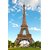 Style Ur Home - French  Paris Landmark - Beautiful Eiffel Tower Wallpaper 1.5 ft x 2 ft