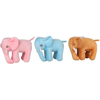 standing stuffed elephant