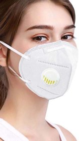 KN95 Mask 6 ply High Filtration Capacity, Anti Pollution Mask ,Reusable  Washable with Valve Respirator