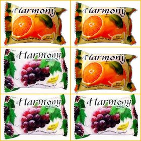 Harmony Fruity Soap ( Mix Pack of 6 -75 gms)