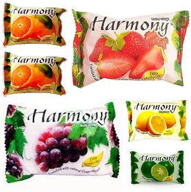 Harmony Fruity Mix Soap ( Pack of 6 -75 gm)