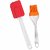 silicon spatula pastry brush set