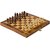 Triple S Handicrafts 12x12 inch Wooden folding,Non-magnetic Chess Board Game