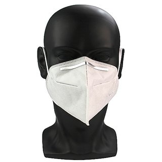                      High Flitration Capicity 5 Layered Medical & Anti Pollution Face Mask With Breathing Valve And Cleaner(Pack of 1)                                                 