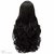 Elegant Hairs Synthetic hair Straight wig for Women(Black,Size 24)