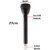JY SUPER LED Flashlight Rechargeable Torch And Two Bulb LED Torch Emergency Light (Black)