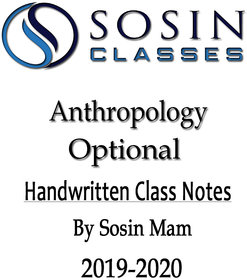 Anthropology Handwritten Class Notes By Sosin Mam Target IAS 2019-2020