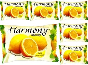Harmony Lemon Fruity Soap (Pack of 6 - 75 grams each)