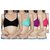 Low Price Mall Women Full Coverage Non Padded Bra Pack of 4 (Multicolor)