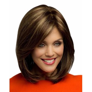 Buy Elegant Hairs Short Straight Bob Style Yaki Synthetic Medium Brown mix Blonde Highlights Hair wigs for women (Size-20) Online @ ₹2400 from ShopClues Buy Elegant Hairs Short Straight Bob Style Yaki Synthetic Medium Brown mix Blonde Highlights Hair wigs for women (Size-20) Online @ ₹2400 from ShopClues